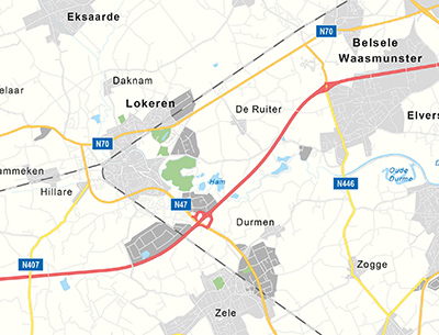 Provinciekaarten Vlaanderen