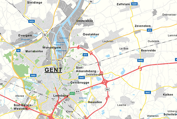 Antwerpen-Provinciekaart